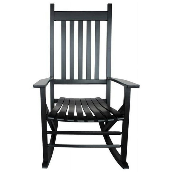 Heartland Black 5 Slat Classic Rocker