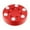 Red, variant on Luwecf Roller Hockey Puck Smooth Portable Ice Hockey Puck for Game Outdoor Training