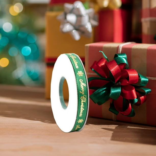 Fiudx Ofertas relámpago Cinta para envolver regalos de Navidad, decoraciones para bodas, cumpleaños, fiestas, cintas para rizar, cintas para envolver regalos