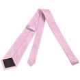 thumbnail image 6 of Xfvqtps Tie for Men Pre-Tied Classic Neckties Soild Color 3.15" for Formal Dress Business Pink, 6 of 6