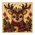 thumbnail image 2 of Gardjoe Christmas DIY Pearl Diamond Painting Art Kit, Christmas Pearl Beads Art Craft for Adults Beginner Diamond Pearl Art Kits Holiday Home Wall Decor, 2 of 6
