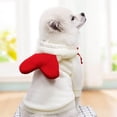 thumbnail image 5 of FAMTKT Turned Into Dogs Cats Small and Medium-sized Dogs Autumn and Winter Sweaters Fleece Clothes, Dog Birthday Party Supplies, Pet Clothes, 5 of 9