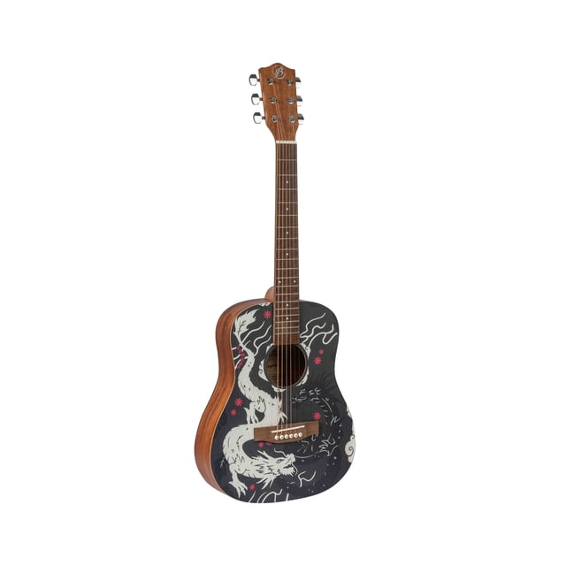 Guitarra Acustica Bamboo Travel Tao 34 Con Funda Acolchada Bamboo Guitarra Travel Tao