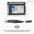 thumbnail image 4 of Alpine Swiss Mens RFID Safe Slim Magnetic Money Clip Leather Front Pocket Wallet, 4 of 7