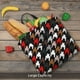 thumbnail image 5 of Fotbe Houndstooth Green Red Bolsa Tote con Estampado para Mujer, Bolsos con Cremallera, Bolsa de Hombro Casual de Gran Capacidad con Bolsillos Internos, 5 of 7