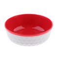 thumbnail image 2 of Cat Feeder Bowl Dish Cat Feeding Water Bowl, Blue/Yellow/Red, 2 of 8
