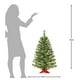 thumbnail image 3 of Árbol de Navidad Naviplastic De escritorio con luces led color Verde de 60 cm con luces led blancas, 3 of 3
