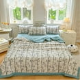thumbnail image 1 of Naittoop Bedding Clearance, Summer Washed Cotton Conditioned Quilt Summer Cool Quilt Machine Washable Single Thin Quilt Quilt Core Student Bedroom Dormitory Summer Quilt, 1 of 7