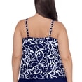 thumbnail image 2 of Island Escape Plus Size Cali Underwire Tankini Top, 2 of 2