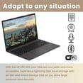 thumbnail image 4 of HP Newest 255 G10 Business Laptop, 15.6" FHD Display, AMD Ryzen 7 7730U, 16GB RAM, 512GB PCIe SSD, Numeric Keypad, Webcam, Wi-Fi 6, W11P, Black, 4 of 5