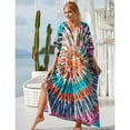 thumbnail image 3 of Sunforyou Kafan Dresses for Women Moo Moos Bathing suit Cover up Plus size Caftans for Women Loungewear, 3 of 6