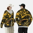 thumbnail image 4 of Balery Urban Graffiti Scorpion Illustration Sudadera ligera de manga larga con capucha y protección solar UPF 50+ para hombre y mujer, ideal para pesca y running-XX-Large, 4 of 7