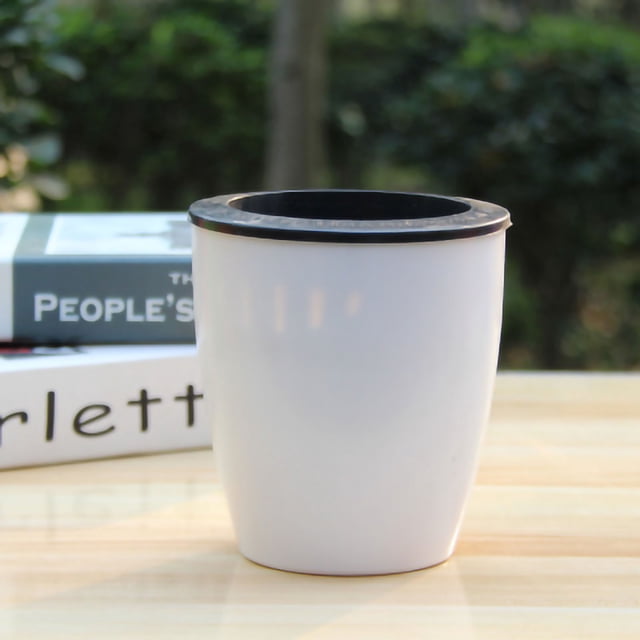 Oubit Hydroponic Planter,Round Flower Planter Self Outdoor Planter Flower Planter Convenient Use