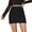 Black, variant on Prolriy Women's Skirts, Half Slips Skirt for Women Under Dress Short Skirt with Floral Lace Trim Skirts for Women White S