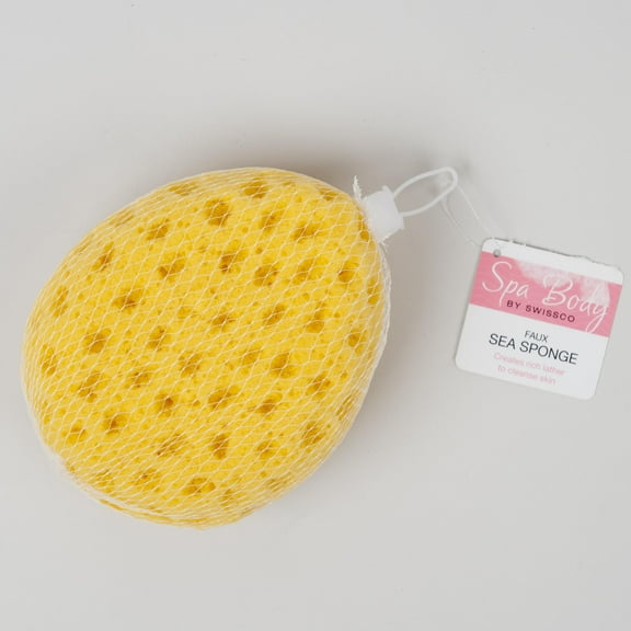 Swissco Sissco Spa Body Faux Sea Sponge for Gentle Exfoliation