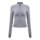 thumbnail image 1 of Chaqueta deportiva de entrenamiento para mujer, chaqueta deportiva de manga larga ajustada con agujeros para el pulgar, 1 of 6