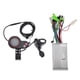 thumbnail image 2 of Mostrar bicicleta Impermeable Instalación Handy Instalación Operación de estilo tonterizos Resistente al calor Medidor de velocidad simple para leer Scooter multifunción 24-48V seitruly  OD019419-01B, 2 of 7