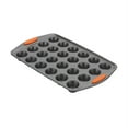 thumbnail image 3 of Rachael Ray Yum-o Nonstick 24 Cup Muffin Pan in Gray and Orange, 3 of 5