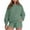 Mint Green, variant on Efsteb Women 2 Piece Outfits Long Sleeve Sweatshirt Shorts Sets Oversized Casual Lounge Matching Set Sweatsuit Tracksuit Fall Clothes (Black,L)