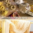 thumbnail image 4 of Séchoir à Pâtes, Séchoir à Pâtes Supports à Pâtes avec 10 Anneaux Extensibles, Jaune, 4 of 4