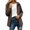Coffee, variant on Windbreaker Jacket Women Spring Fall Long Sleeve Casual Windproof Waterproof Zip Up Hooded Hiking Jackets with Pockets