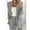 Gray, variant on Babysbule Womens Tops Sets Blouse Women Solid Long Sleeve Tops Cardigan Coat Pockets Long Pants Suit Fall Saving