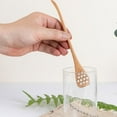 thumbnail image 3 of Tableware Category Practical Long-Handle Wooden Spoon for Coffee and Tea - Reusable Kitchen Utensil for Stirring and Serving, 3 of 4