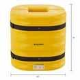 thumbnail image 6 of Global Industrial Column Protector, 8" Opening, 24"H, Yellow, 6 of 7