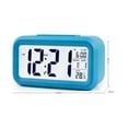 thumbnail image 1 of axGear Digital Alarm Clock Backlight Snooze Temperature Battery Operated LCD Display, 1 of 6