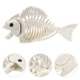 thumbnail image 3 of Halloween Simulated Fish Skeleton Horror Animal Bones Funny Plastic Props Party Supplies for Home Bar School Learning, 3 of 10
