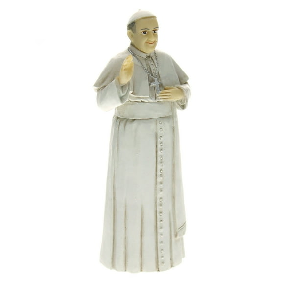 Roman Religious Catholic Church Papacy Small Pope Francis Figurine