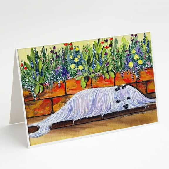 Maltese Greeting Cards and Envelopes Pack of 8