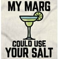 thumbnail image 2 of My Margarita Could Use Your Salt Long Sleeve TShirt Men Women Brisco Brands S, 2 of 6