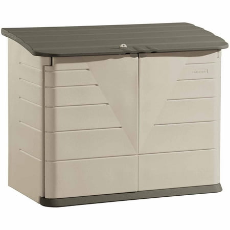 Rubbermaid Large Horizontal Storage Shed - Walmart.com