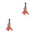 thumbnail image 1 of bedienty Scale RC Off-road Car Metal for Jack Maintenance Stand Height Adjustable Repair Tool Decoration Automotive Accessory Orange 6T 2Set, 1 of 6