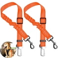 thumbnail image 1 of Cinturón de seguridad para perros, paquete de 2 cinturones de seguridad ajustables para mascotas, elásticos y duraderos Sincero Electrónica, 1 of 5
