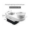 thumbnail image 5 of CNC Router Dust Collector Shoe Engraving Machine Spindle Cover Diameter 85mm Woodworking Brush Cleaner Tools (Nextcard), 5 of 7