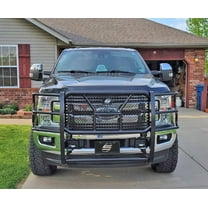 Steelcraft Automotive STC50-1380C Heavy Duty Grill Guard for 2017-C F250 and F350 Super Duty, Black