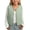 Green, variant on Padded Vest for Kids Sleeveless Warm Thermal Loose Casual Solid Color Trendy Jackets Winter Going out Tops