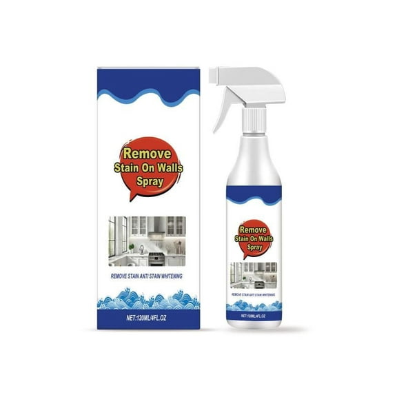 Wall Cleaner for Painted Walls, Removes Stains, Odor And Stain Remover for Painted Walls, Ceiling, Cabinets, Baseboard, 120ml