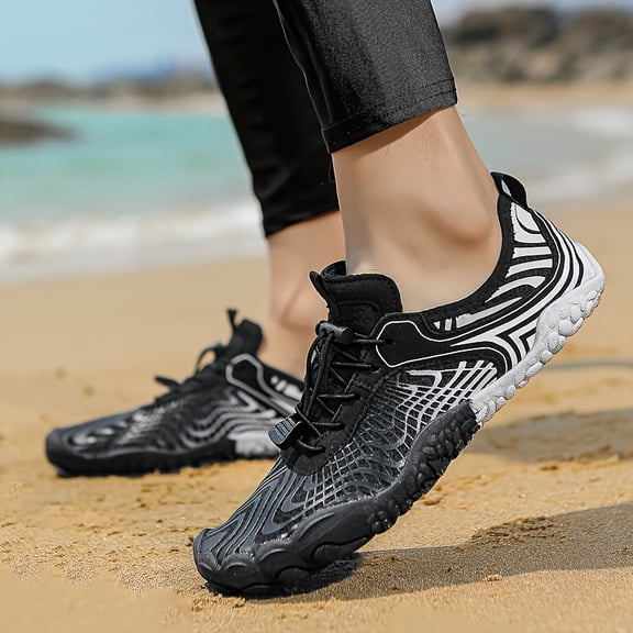 Men's & Women's Quick-Dry Water Shoes, Lightweight Breathable Barefoot Aqua Sneakers for Swimming, Beach, Fishing, Hiking, Yoga, Gym & Outdoor Water Sports