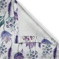 thumbnail image 6 of Ambesonne Floral Grommet Curtain, Botany Plants Watercolor, 50" x 63", Lavender Plum Jade Green, 6 of 6