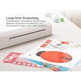 thumbnail image 3 of BLACK + DECKER TimeShield Thermal Laminating Pouches, Letter - 100 Pack (LAMLET3-100), 3 of 5