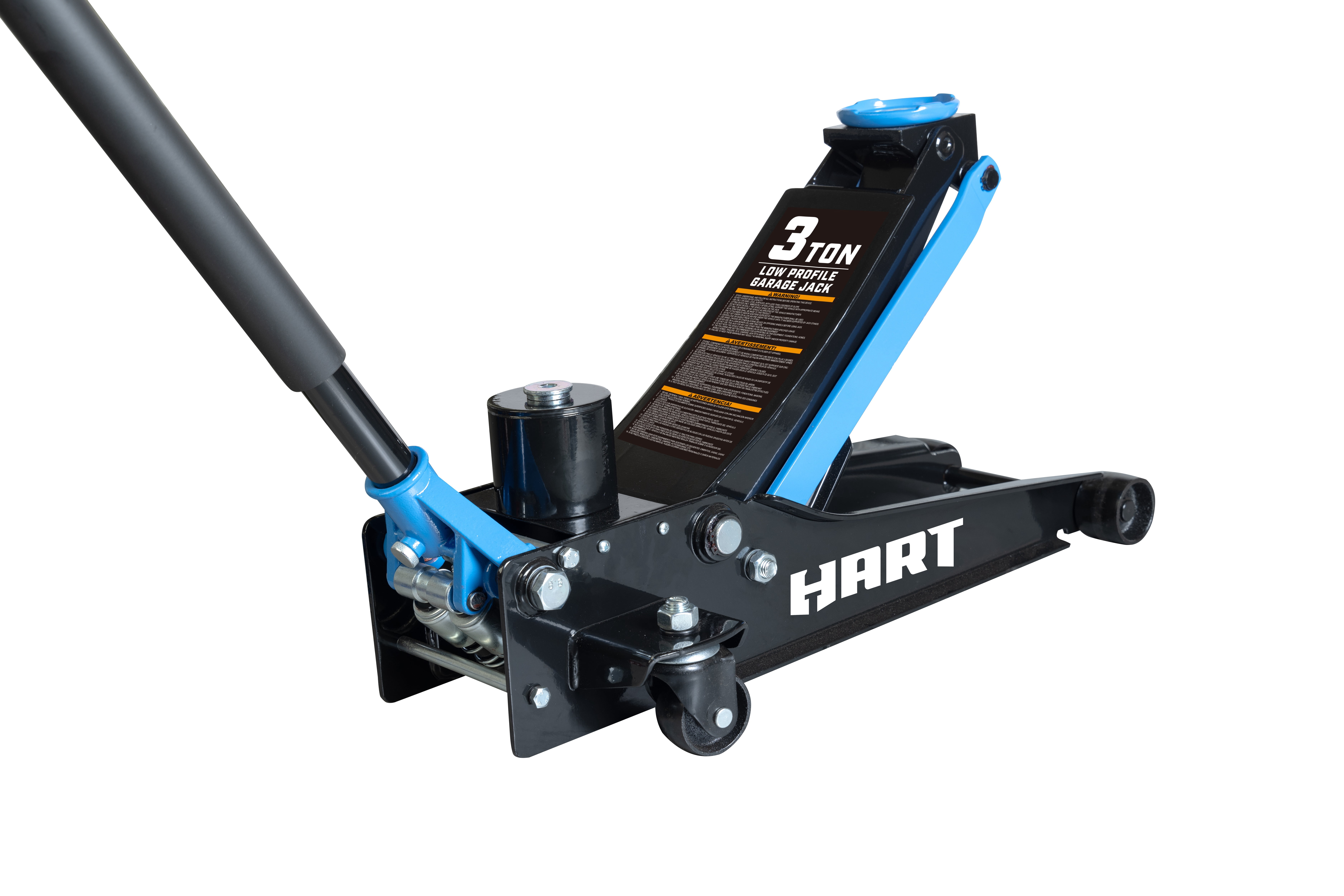 Hart TX830026XH Super Duty Garage Jack with a SUV Adaptor, 3 Ton Black