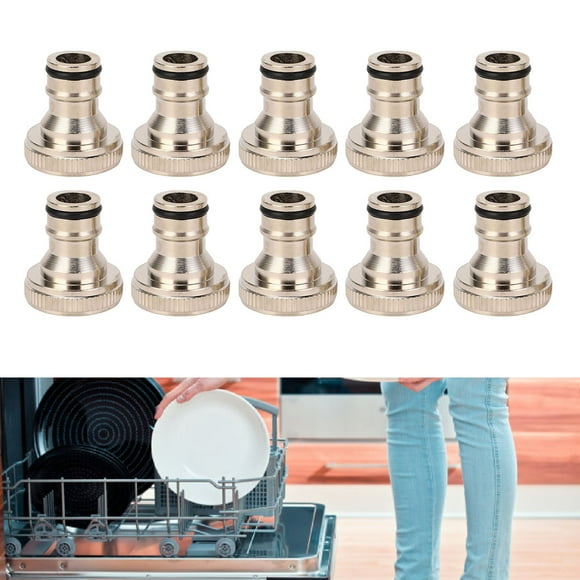 Dishwasher Faucet Adapter Kit, Rustproof Universal Compact Easy To Install Washer Faucet Adapter Kit for Home Dorm Hotel
