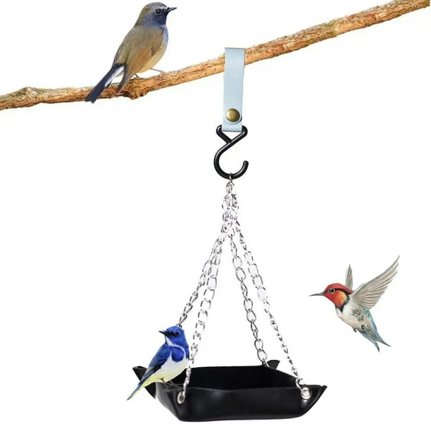 Comedero para pájaros Comederos para colibríes Comedero para pájaros montado en el patio al aire libre