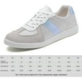 thumbnail image 2 of Zapatillas para caminar zapatillas de tenis para mujeres malla transpirable (40) azul, 2 of 9