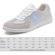 thumbnail image 2 of Zapatillas deportivas informales para mujer, zapatillas de tenis de malla transpirable (Azul 37), 2 of 9
