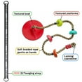 thumbnail image 3 of Balançoire pour Enfants Corde d'Escalade Ajustable Balançoire Arbre Suspendue Exercice Balançoire Corde d'Escalade Balançoire Jouet Disque pour Enfants pour l'Extérieur, 3 of 7