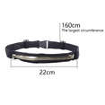 thumbnail image 2 of Señoras, cinturón para correr delgado y elástico para hombres, cinturón móvil, riñonera, impermeable para corredores, 2 of 5